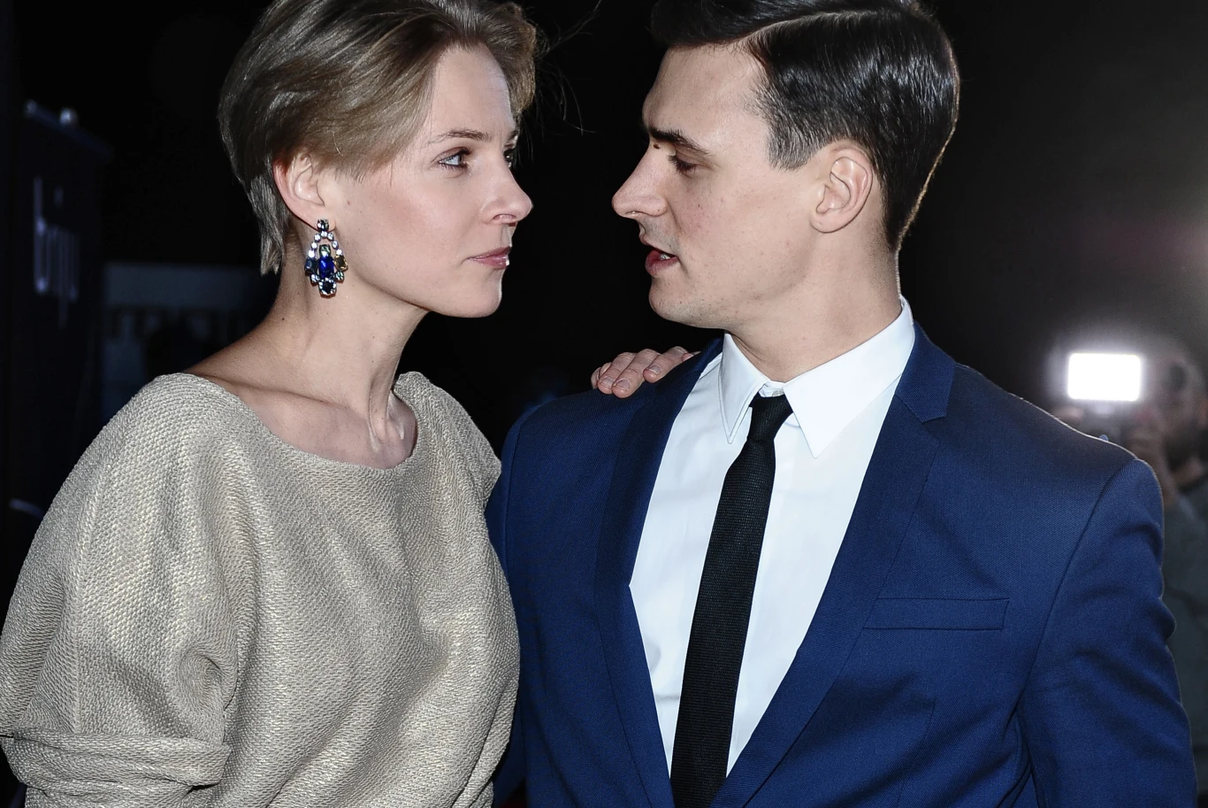 Mateusz Damięcki z ukochaną Mateusz Damięcki z ukochaną