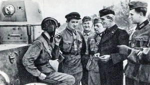 Sowieccy i niemieccy żołnierze we wrześniu 1939 roku