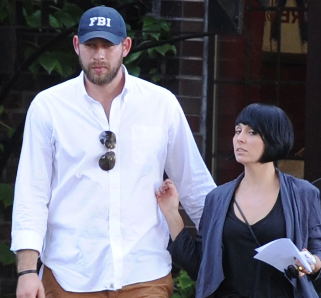 Tatiana Okupnik z mężem