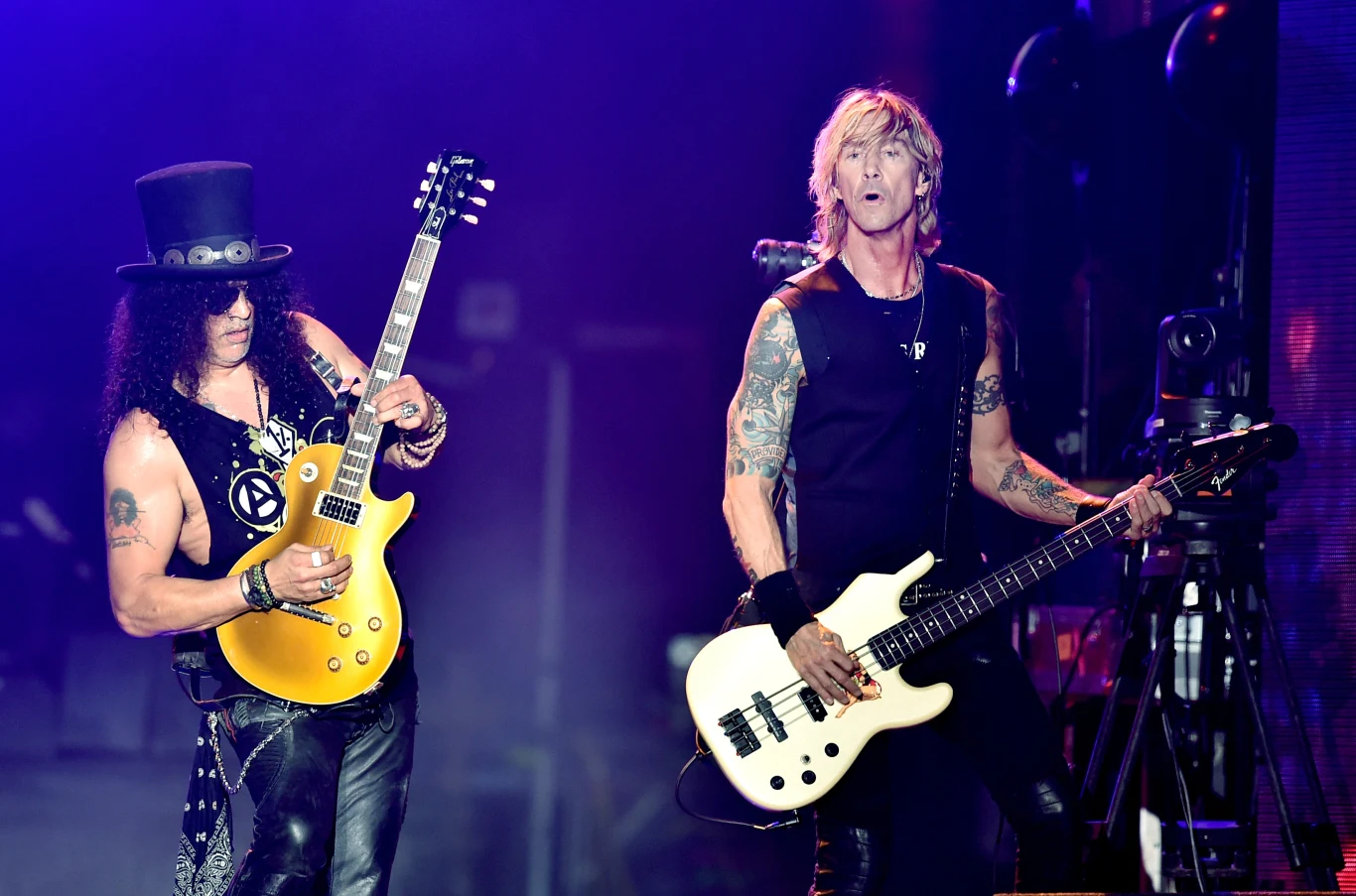 Wierni druhowie: Slash i Duff McKagan