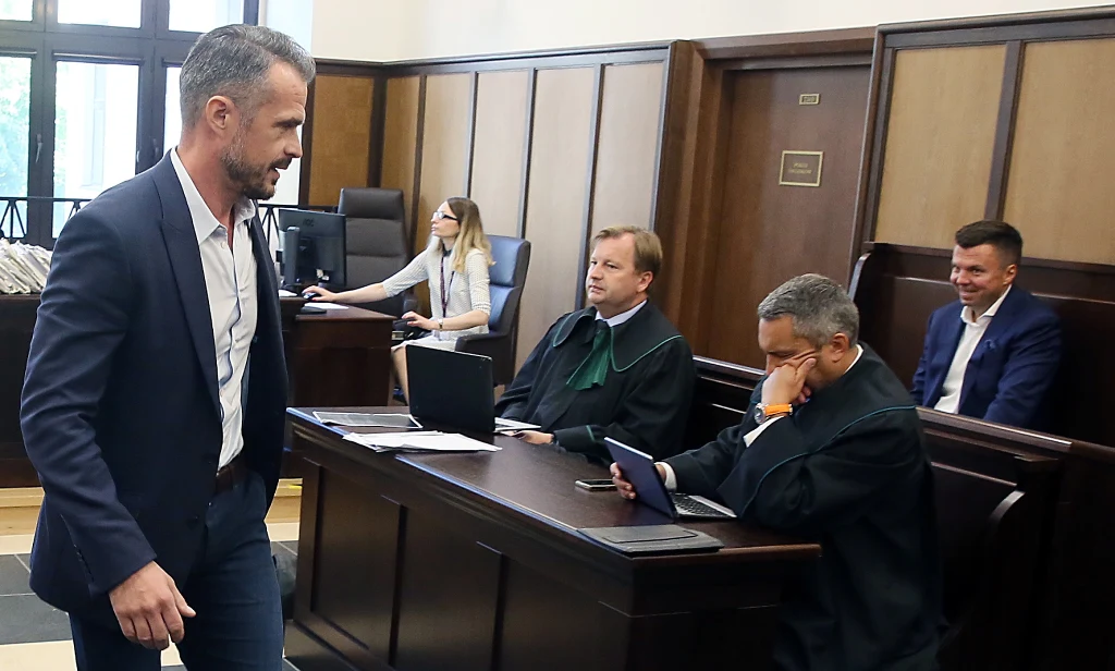 Sławomir Nowak i Marek Falenta w sądzie Sławomir Nowak i Marek Falenta w sądzie