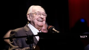 Andrzej Wajda na koncercie muzyki filmowej WAJDA 90