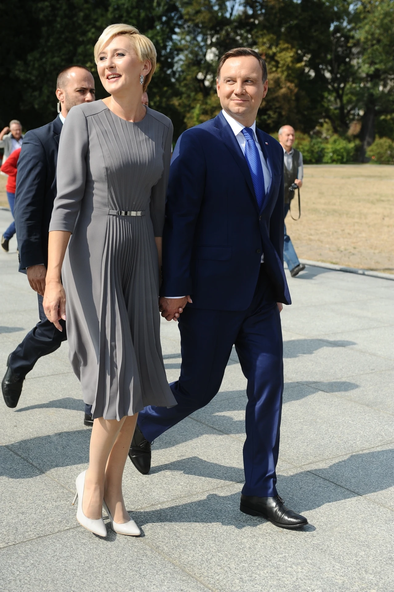 Agata Duda z mężem Agata Duda z mężem