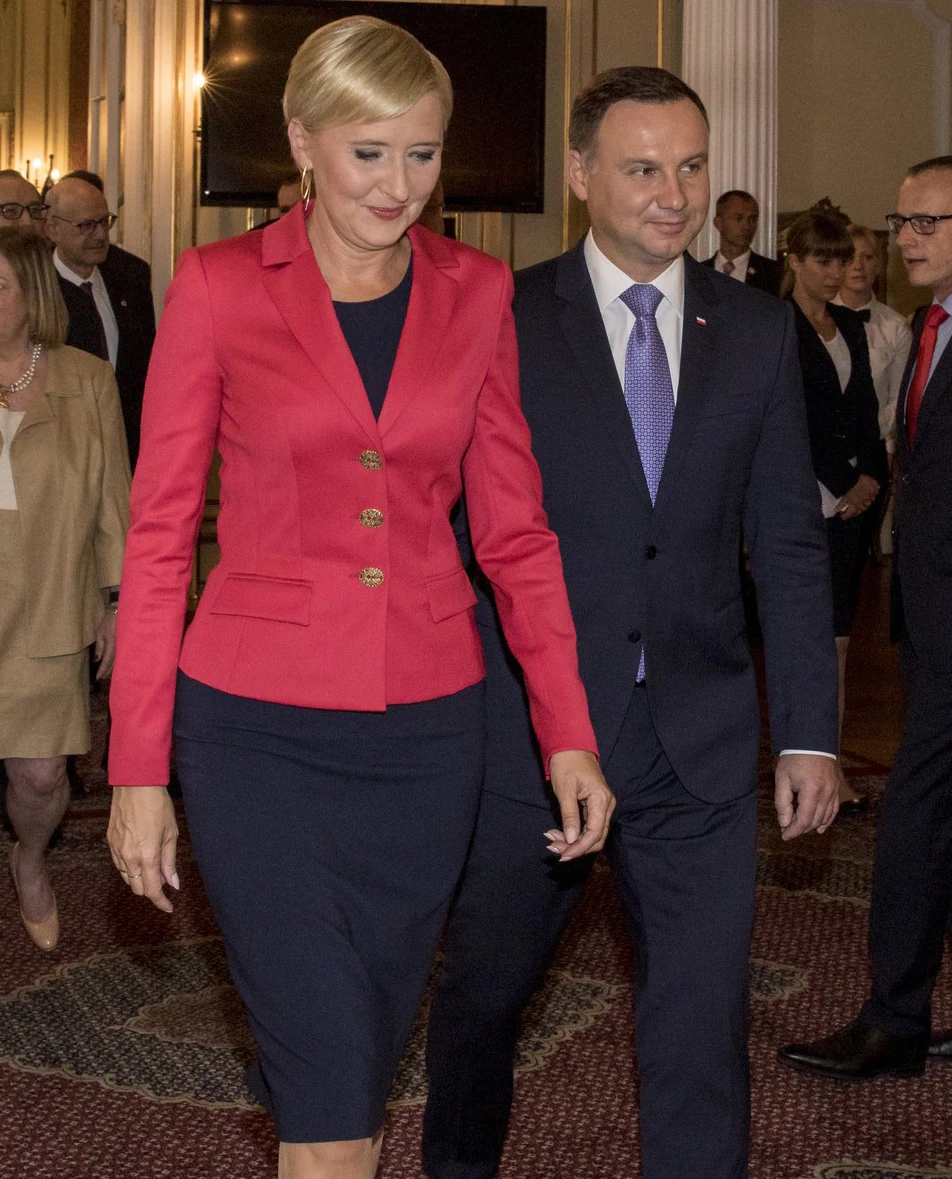Andrzej Duda z małżonką w Stanach Zjednoczonych Andrzej Duda z małżonką w Stanach Zjednoczonych