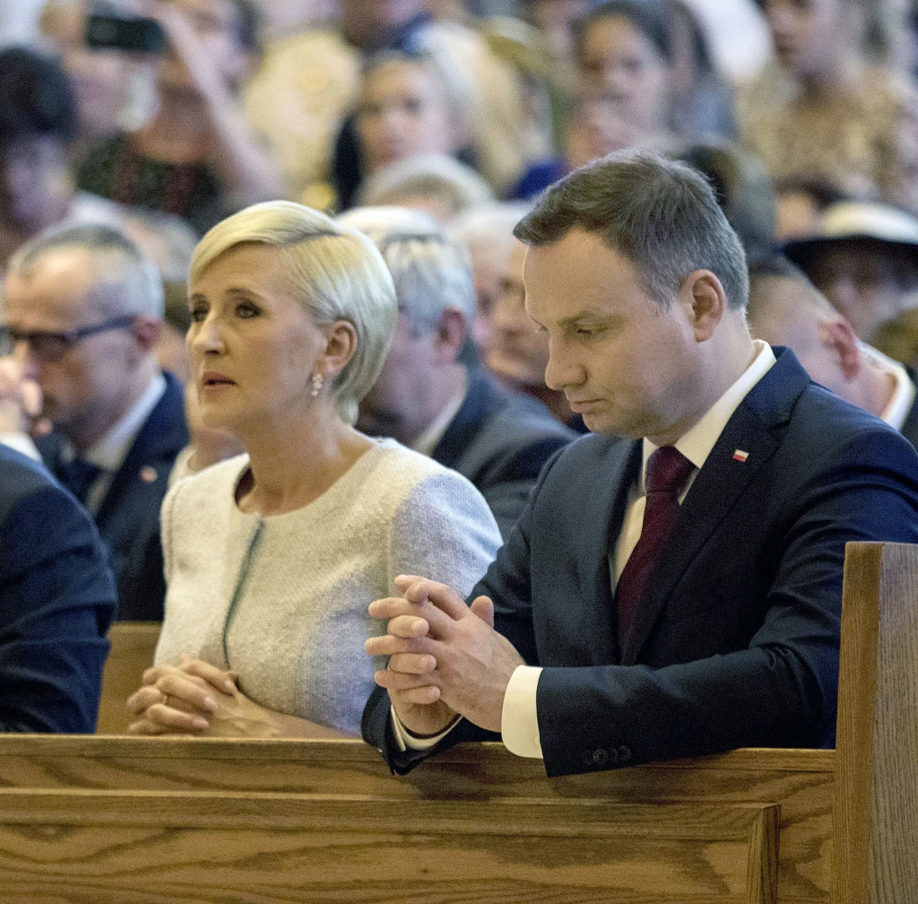Andrzej Duda z małżonką w amerykańskiej Częstochowie Andrzej Duda z małżonką w amerykańskiej Częstochowie