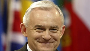 Leszek Miller (zdjęcie z 2001 roku) poprowadził koalicję SLD-UP do wyborczego zwycięstwa.