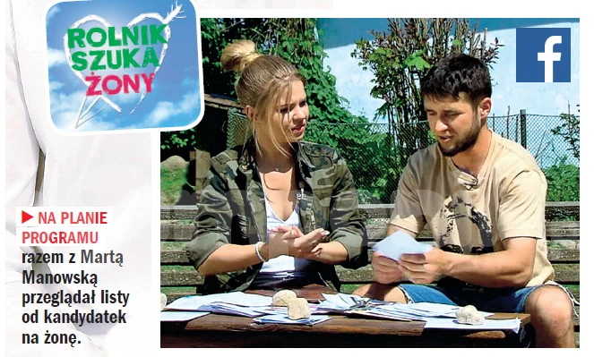 Szymon długo wybierał spośród nadesłanych listów Szymon długo wybierał spośród nadesłanych listów