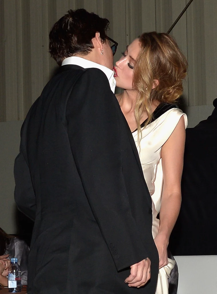 Johnny Depp i Amber Heard jeszcze jako para