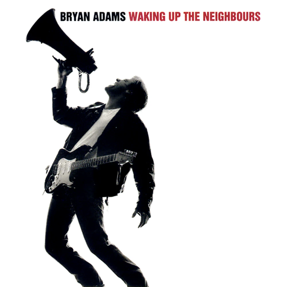 Bryan Adams na okładce płyty "Waking Up The Neighbours" Bryan Adams na okładce płyty "Waking Up The Neighbours"