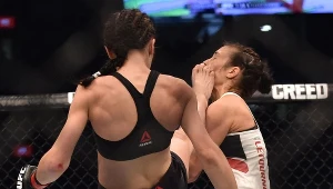 Joanna Jędrzejczyk (z lewej)