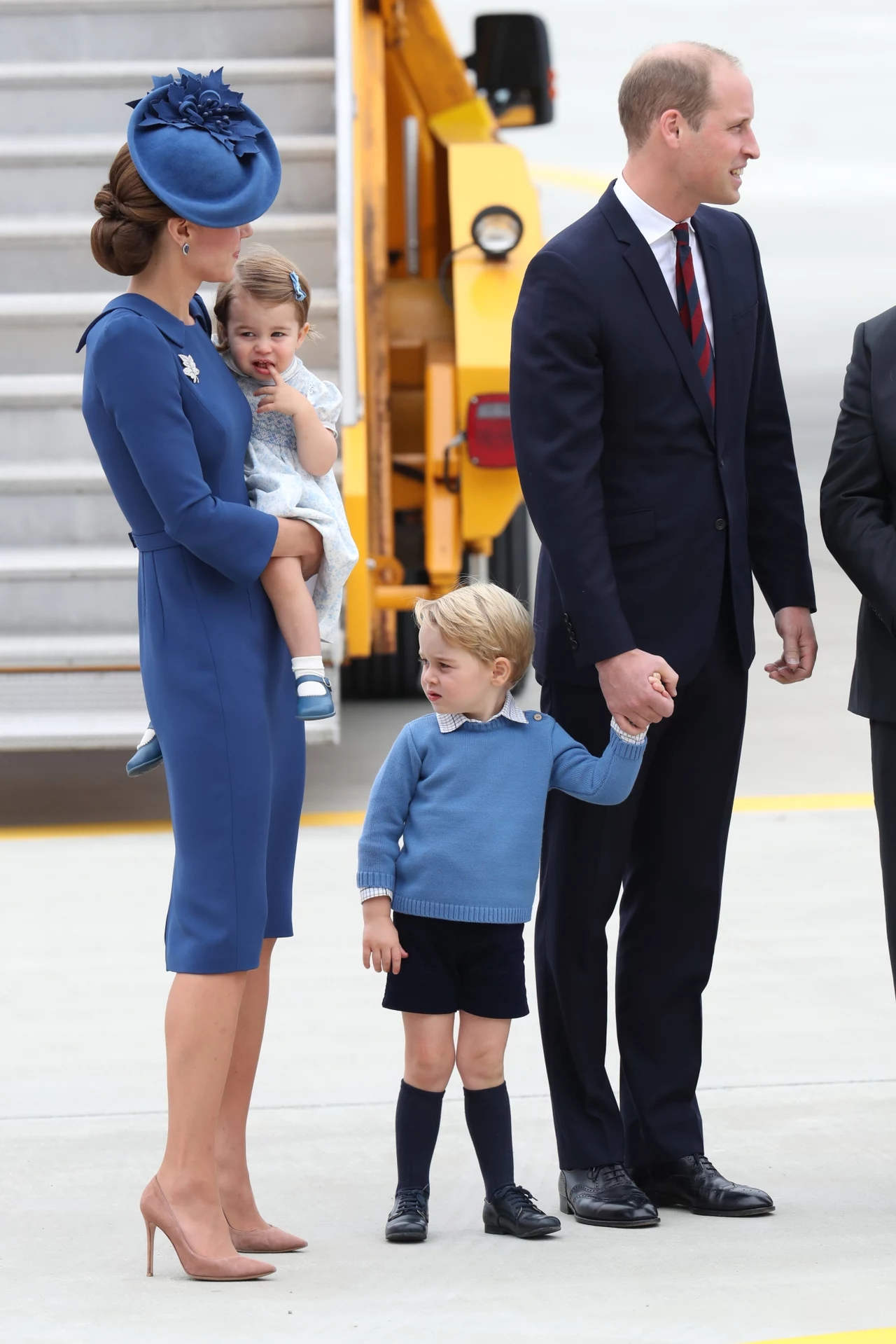 Książę William w Kanadzie z rodziną Książę William w Kanadzie z rodziną