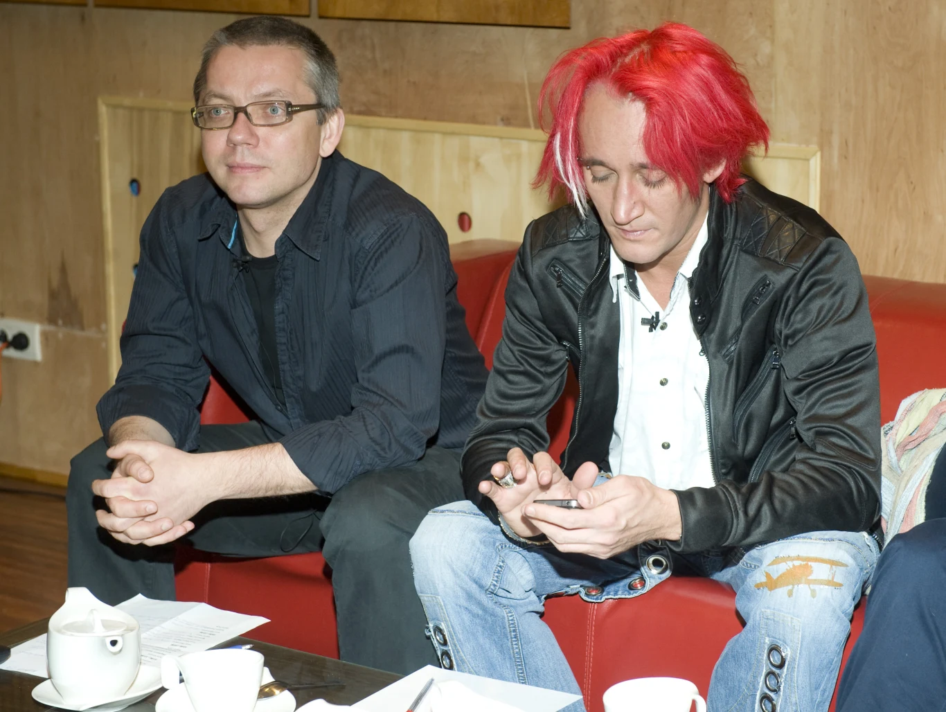 Jacek Łągwa i Michał Wiśniewski Jacek Łągwa i Michał Wiśniewski