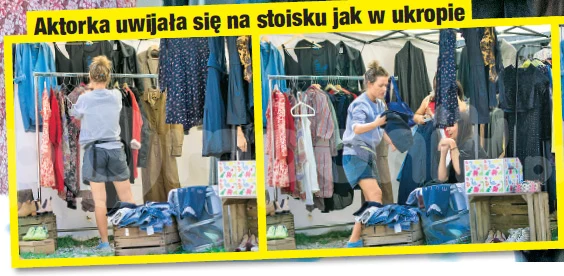 Olga Frycz sprzedaje na bazarze! Olga Frycz sprzedaje na bazarze!