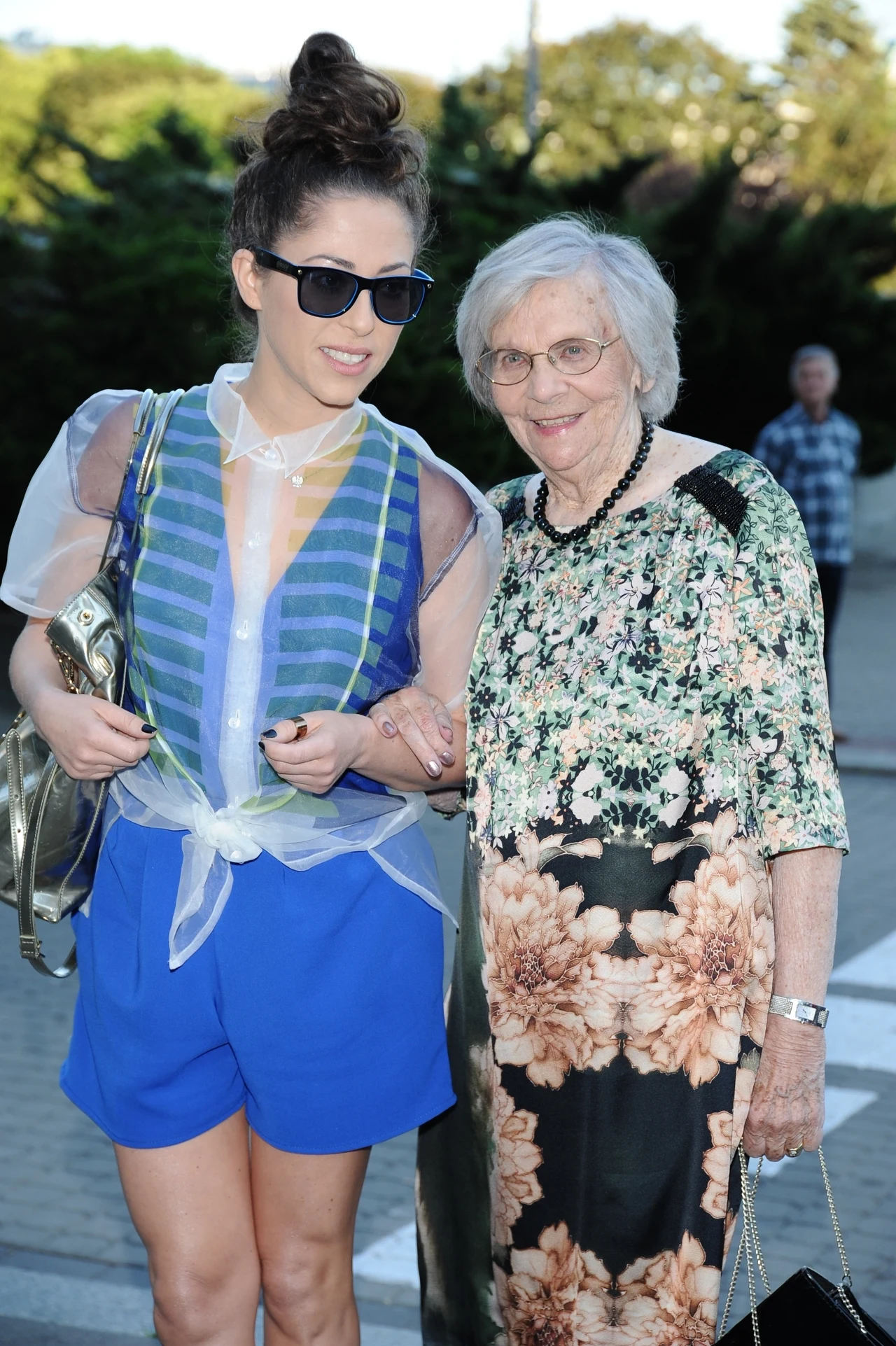 Natalia Kukulska z babcią Haliną Szmeterling Natalia Kukulska z babcią Haliną Szmeterling