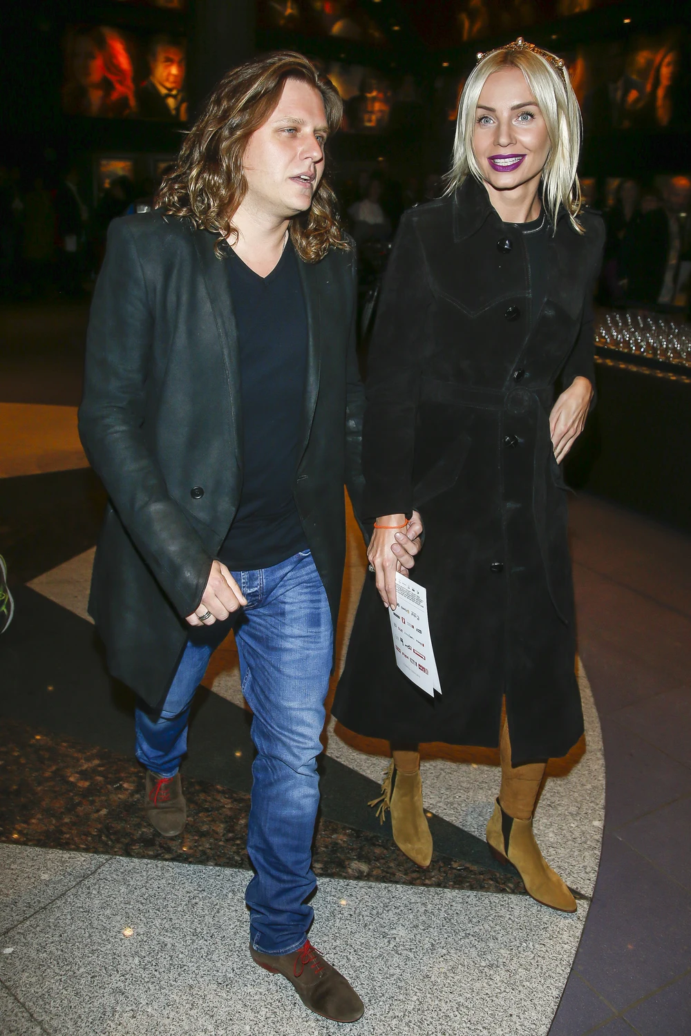 Na zdjęciu: Agnieszka Szulim i Piotr Woźniak-Starak na premierze filmu "Ostatnia rodzina" Na zdjęciu: Agnieszka Szulim i Piotr Woźniak-Starak na premierze filmu "Ostatnia rodzina"