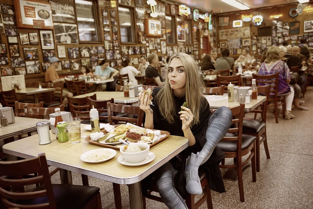 Cara Delevigne w kampanii Pumy Cara Delevigne w kampanii Pumy