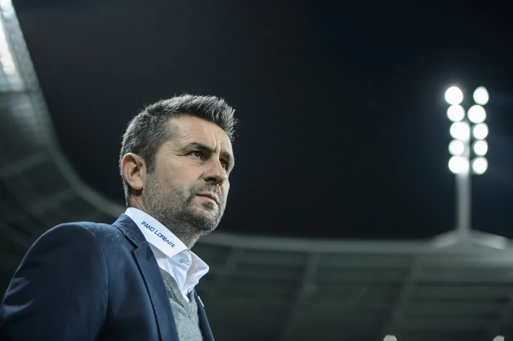 Trener Lecha Poznań Nenad Bjelica