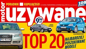 "Motor" Poradnik Kupującego Używane - pierwsza dwudziestka polskiego rynku wtórnego