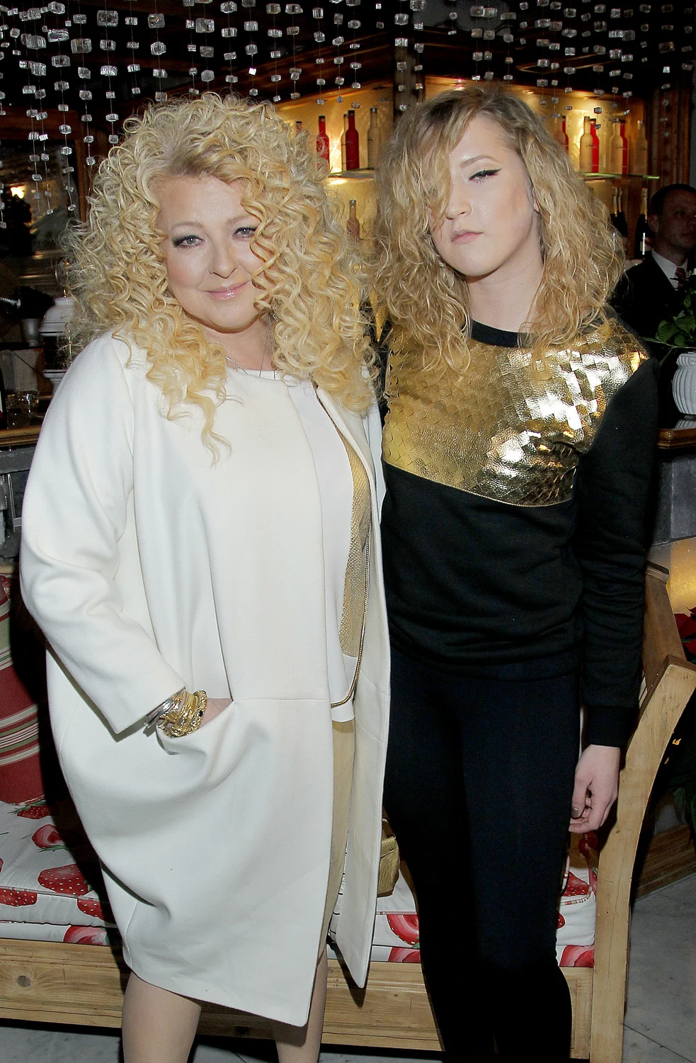 Magda Gessler z córką Larą Magda Gessler z córką Larą