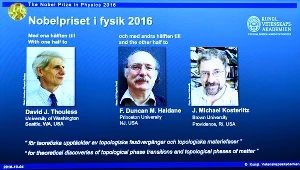 Laureaci tegorocznej Nagrody Nobla w dziedzinie fizyki