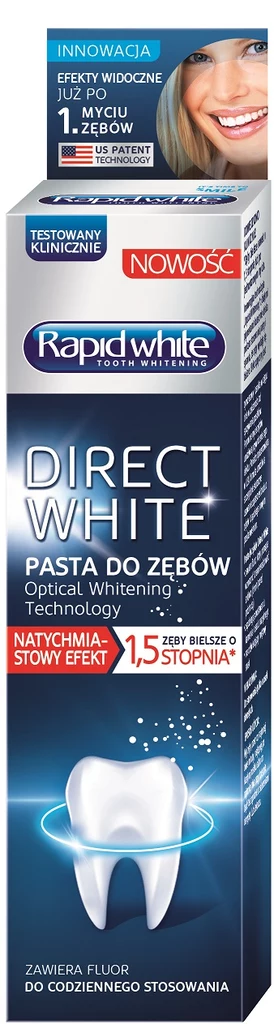 Pasta do zębów Rapid White