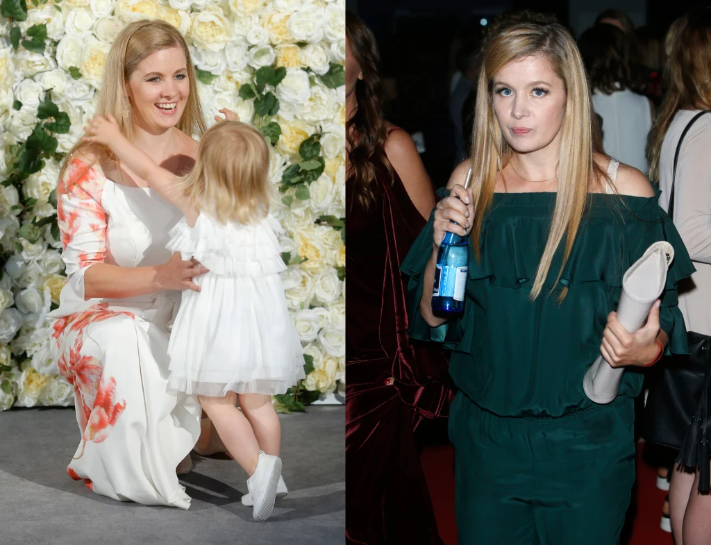 Anna Powierza z córką Heleną