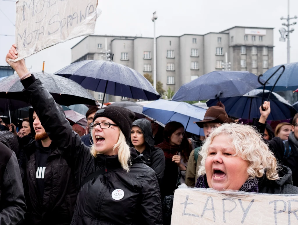 "Czarny protest" w Katowicach "Czarny protest" w Katowicach