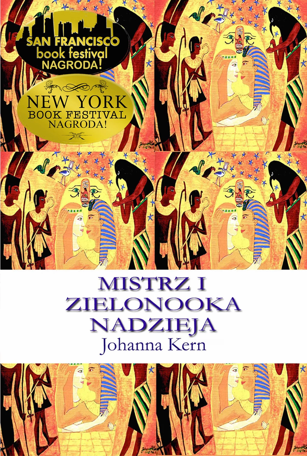 Okładka książki "Mistrz i Zielonooka Nadzieja" Johanny Kern