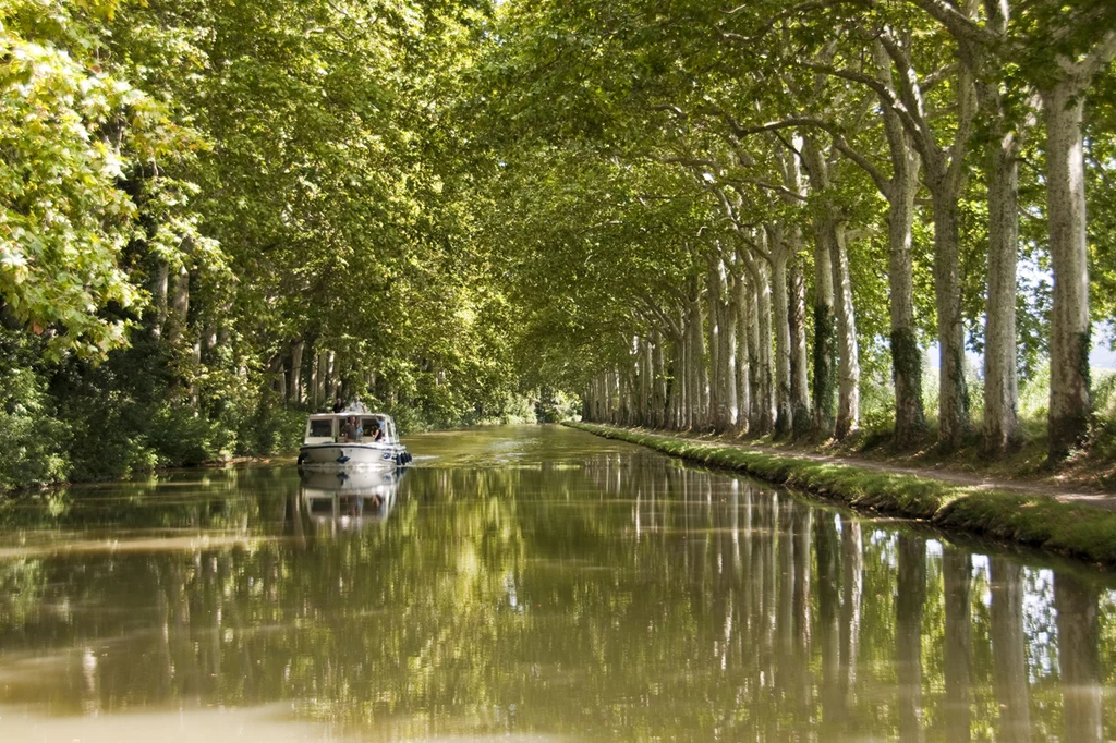 Canal du Midi w południowej Francji