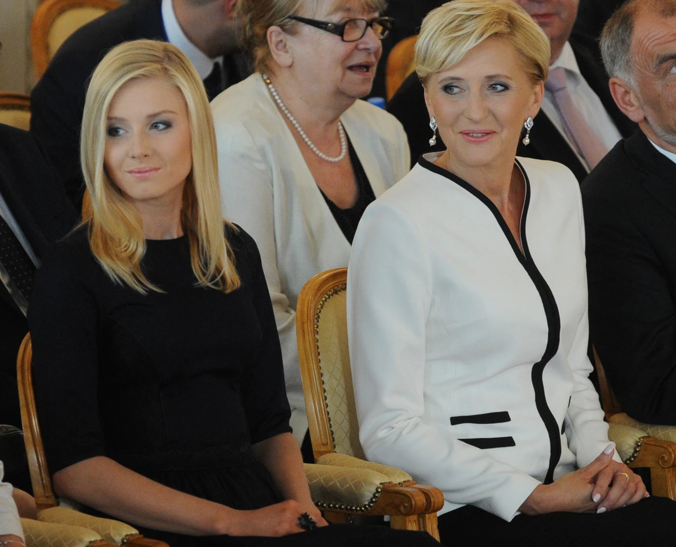 Agata Duda z córką Kingą Agata Duda z córką Kingą