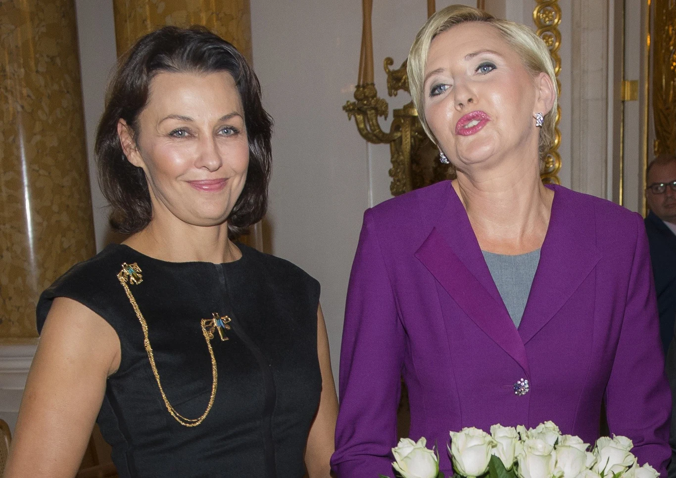 Anna Popek z Agatą Kornhauser-Dudą Anna Popek z Agatą Kornhauser-Dudą