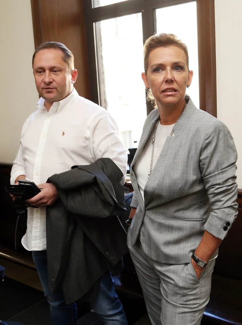 Kamil Durczok z żoną Marianną