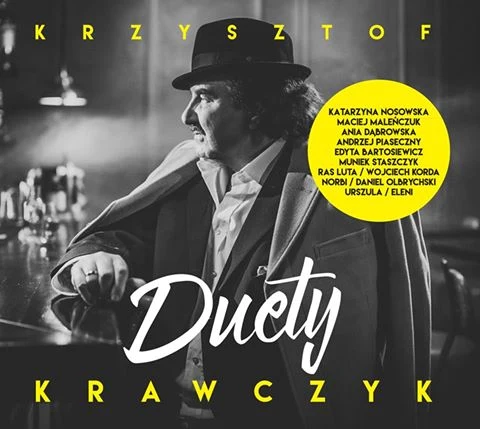 Krzysztof Krawczyk na okładce płyty "Duety" Krzysztof Krawczyk na okładce płyty "Duety"