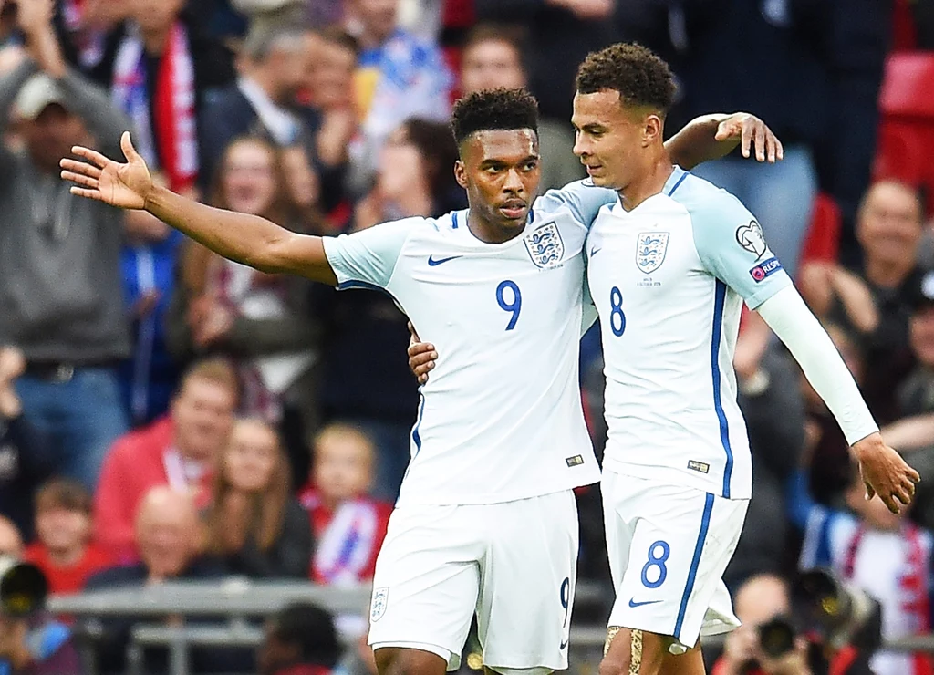 Daniel Sturridge (z lewej) i Dele Alli z reprezentacji Anglii Daniel Sturridge (z lewej) i Dele Alli z reprezentacji Anglii