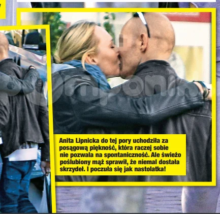 Anita Lipnicka na spacerze z ukochanym