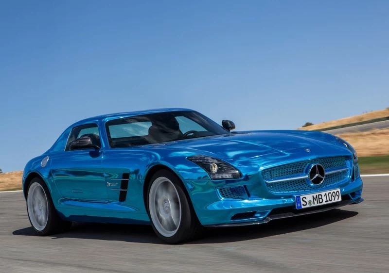 Elektryczny Mercedes SLS AMG