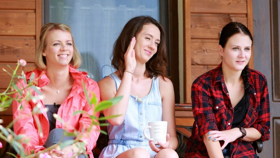 Dziewczyny Łukasza - Ania, Patrycja i Agnieszka. Wciąż nie wiadomo, która z nich najbardziej podoba się Łukaszowi