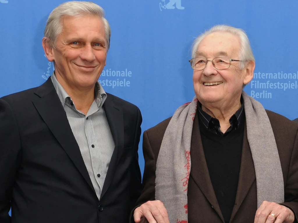 Jan Englert i Andrzej Wajda Jan Englert i Andrzej Wajda