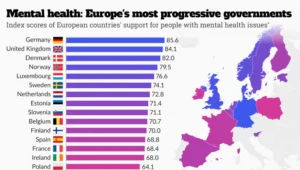 Ranking 15. najlepiej ocenionych krajów 