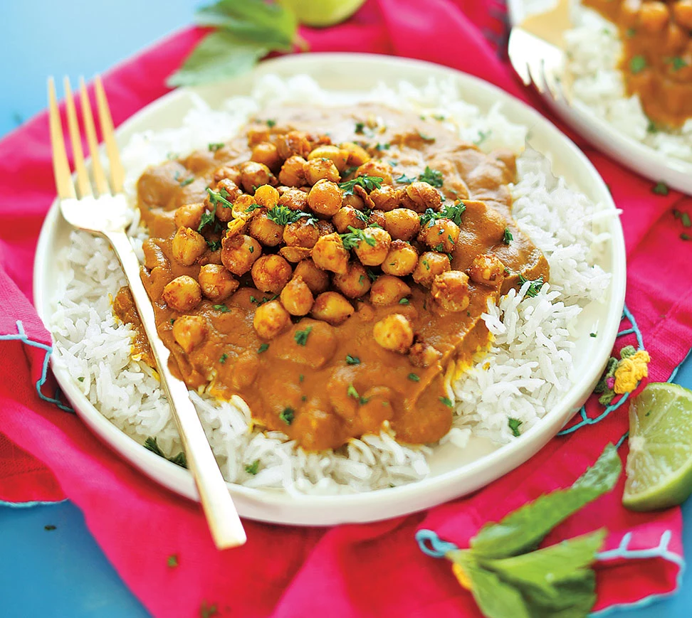 Chana masala z ciecierzycą Chana masala z ciecierzycą