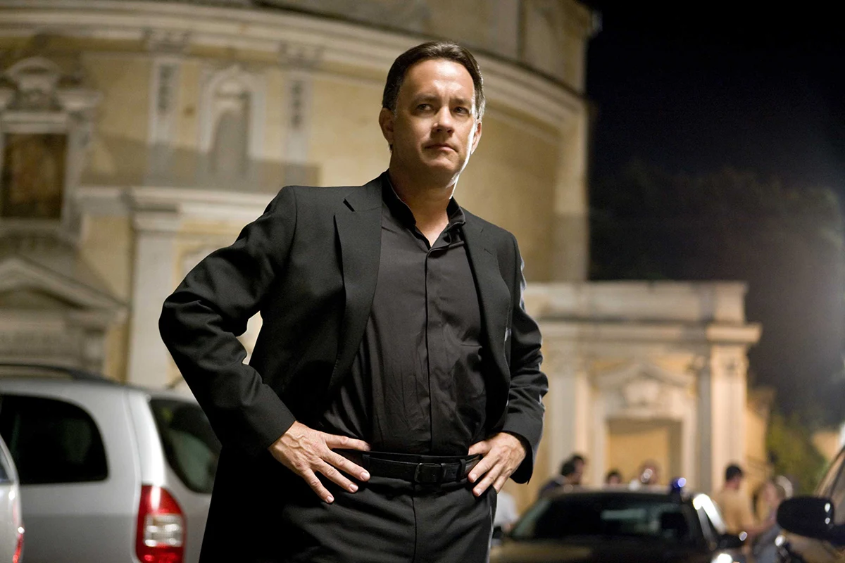 Tom Hanks w scenie z filmu "Inferno"