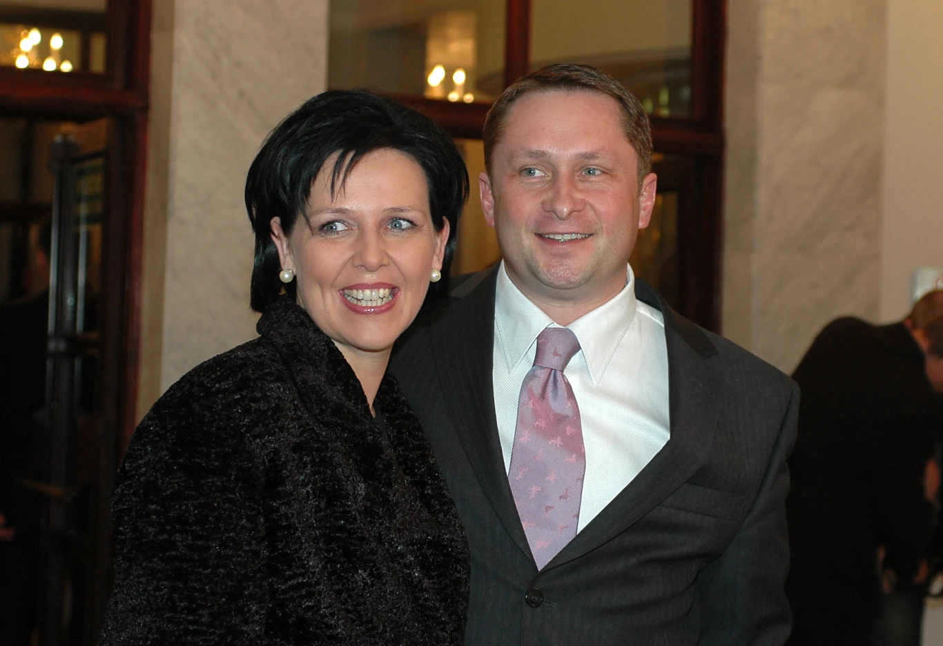 Kamil Durczok z żoną Kamil Durczok z żoną