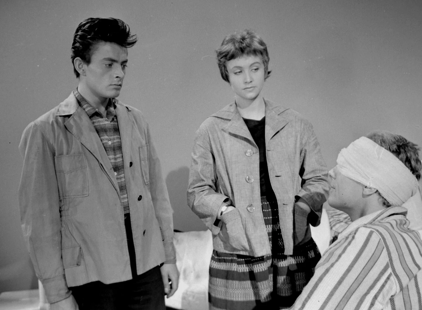 Zofia Marcinkowska; kadr z filmu "Lunatycy"