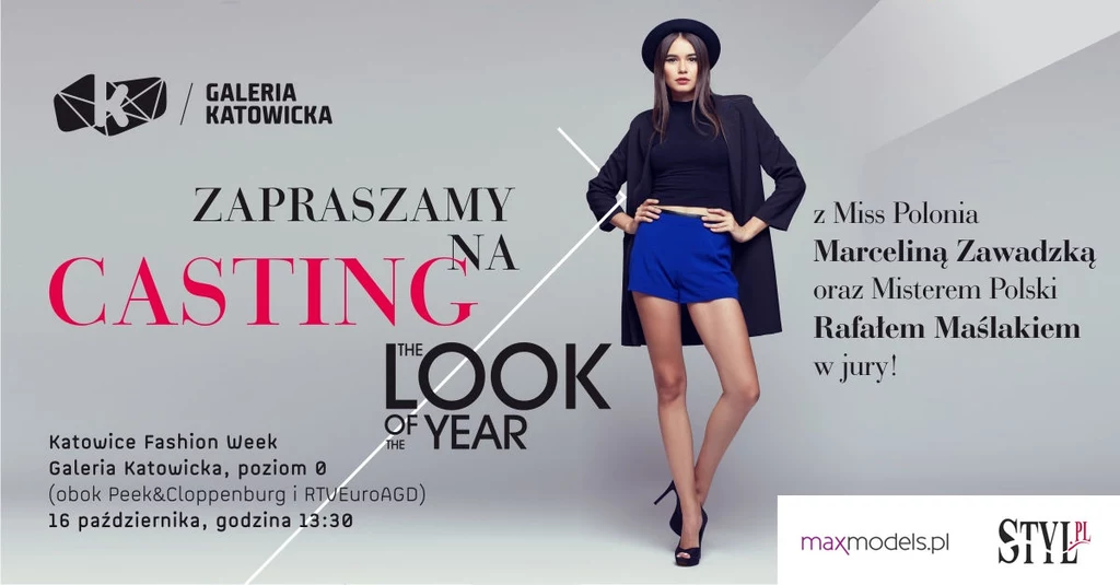 Zapraszamy do Katowic na casting do konkursu The Look of the Year 2017