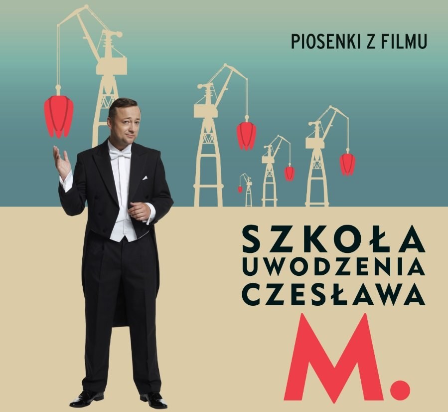 Czesław Mozil na okładce płyty z piosenkami z filmu "Szkoła uwodzenia Czesława M."