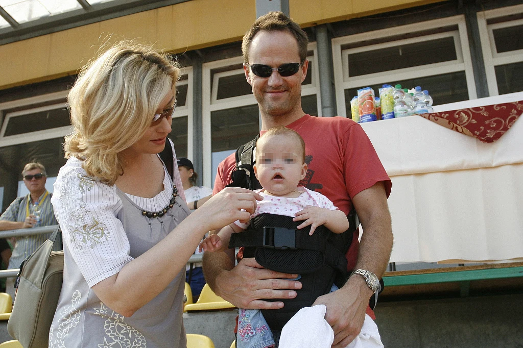 Martyna z Jerzym i córką Marysią Martyna z Jerzym i córką Marysią