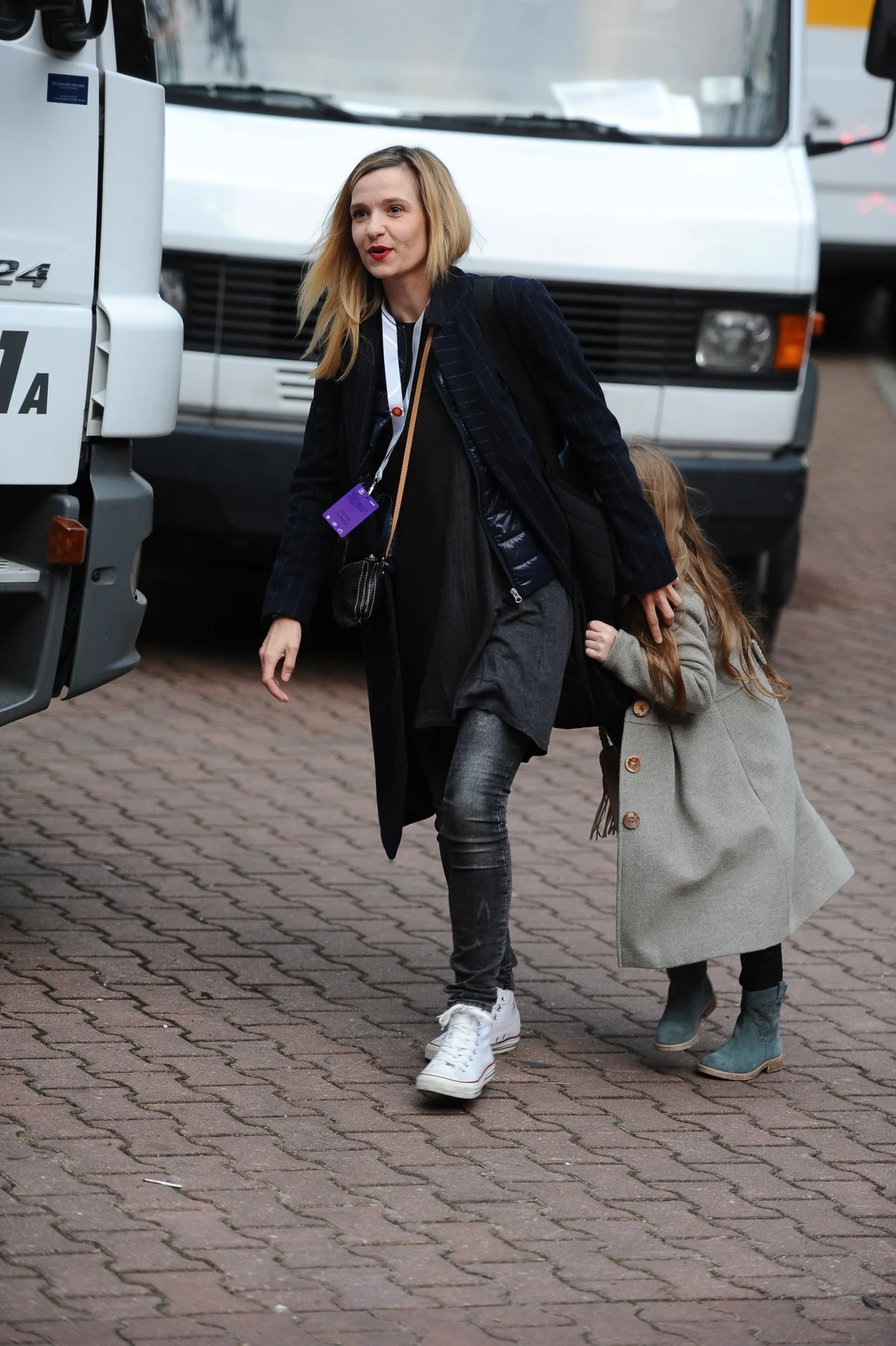 Joanna Koroniewska z córką Joanna Koroniewska z córką