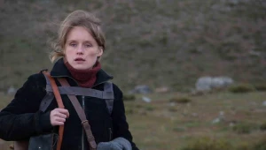 Monika Kowalska w scenie z filmu "El Destierro"