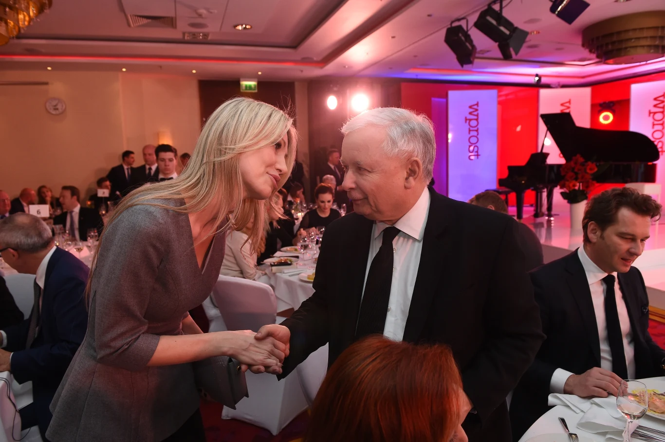 Magda i Jarosław Kaczyński Magda i Jarosław Kaczyński
