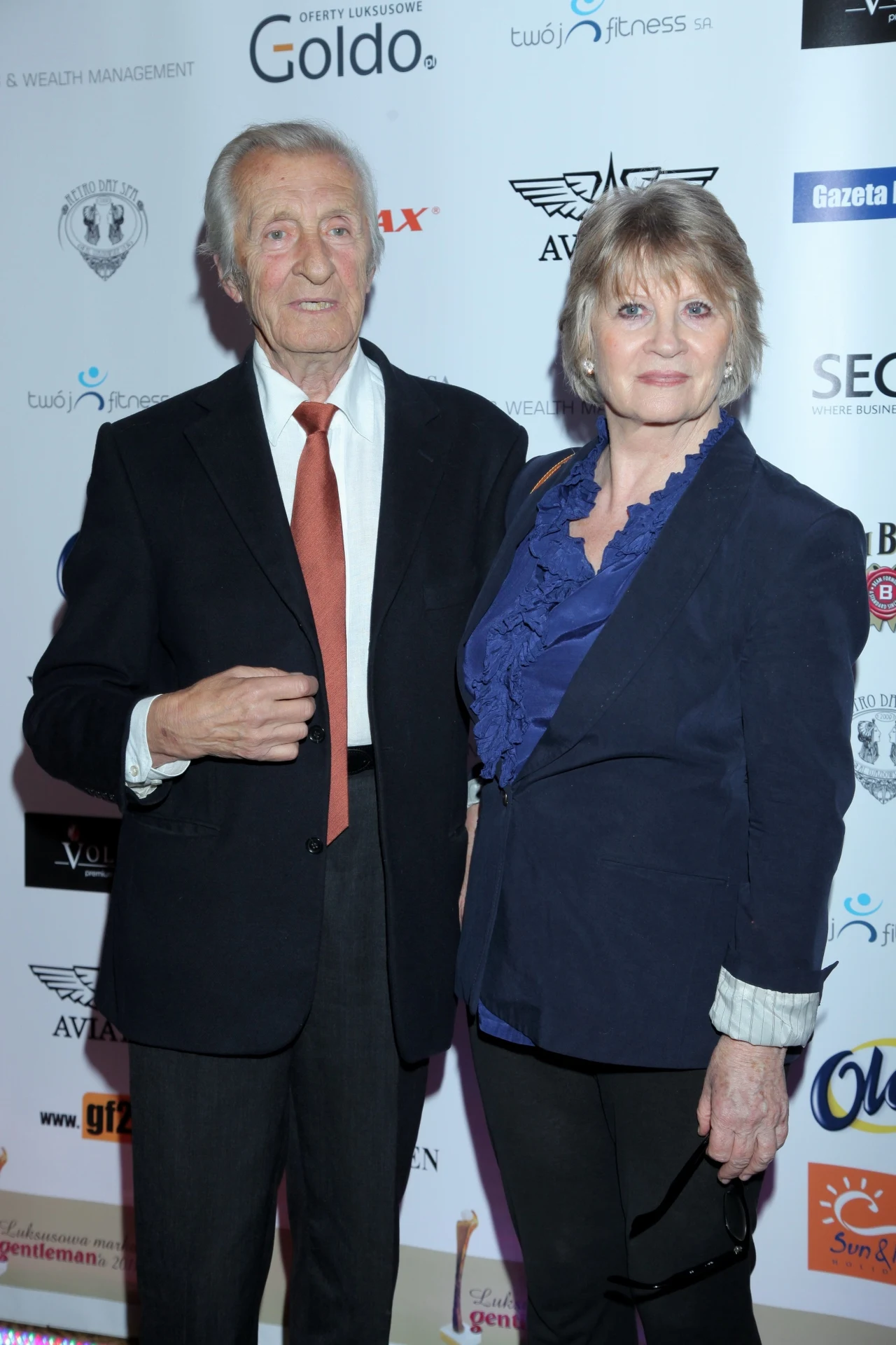 Andrzej Kopiczyński z żoną Andrzej Kopiczyński z żoną